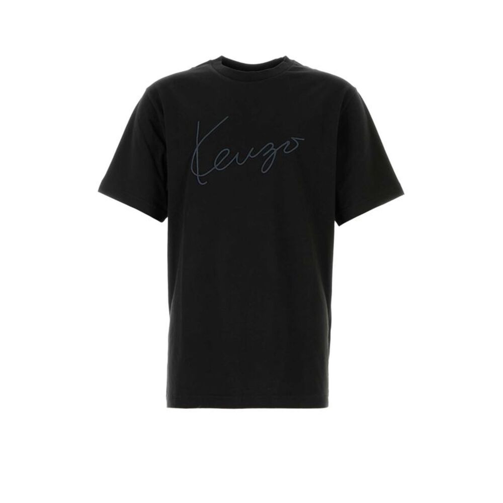 Kenzo Men Black Cotton T-Shirt